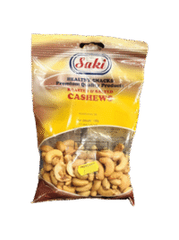 Saki Roasted & Salted Cashews – 100g